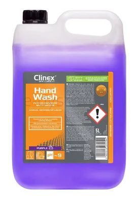 Clinex Płyn HandWash, do ręcznego mycia naczyń, Purple, 5l