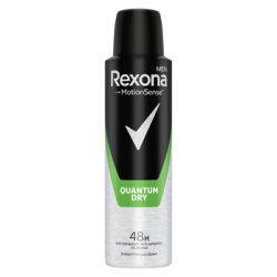 Rexona Antyperspirant w aerozolu dla mężczyznexona Quantum Dry 150ml