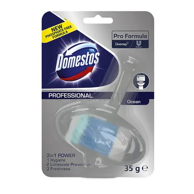 Domestos Kostka toaletowa Diversey Ocean, w koszyku, 35g