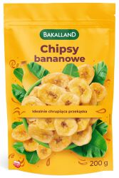 Bakalland Chipsy bananowe 200g