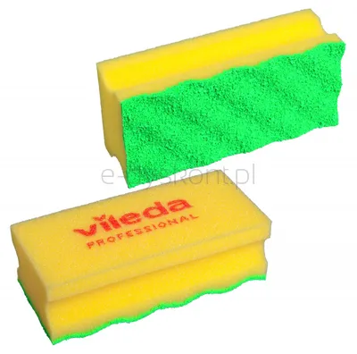 Vileda Gąbka Professional PurActive, żółta