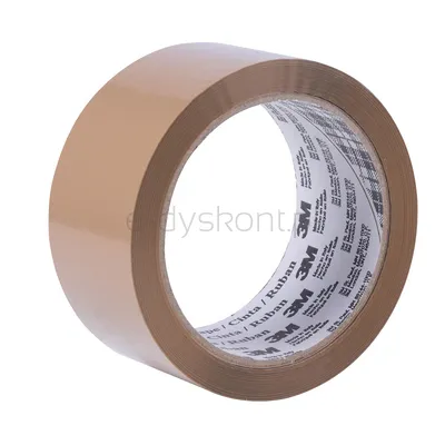 Taśma pakowa Scotch Hot-melt (369), 48mm, 66m, brązowa