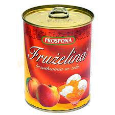 Prospona Frużelina Brzoskwinia W Żelu 380G