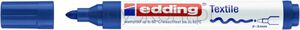 Edding Marker tekstylny e-4500 2-3 mm, niebieski