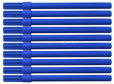 Office Products Flamaster biurowy 10szt., niebieski 