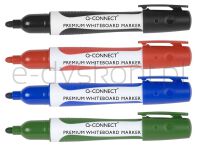 Q-Connect Marker Do Tablic Premium, Gum. Rękojeść, Okrągły, 2-3Mm (Linia), Zielony - 2