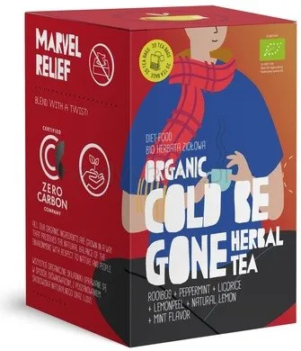 Herbatka Rozgrzewająca Cold Be Gone Bio (1,5 G 20 Szt) 30 G