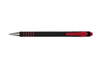 Q-Connect Długopis Automatyczny LAMBDA, 0,7mm, czerwony