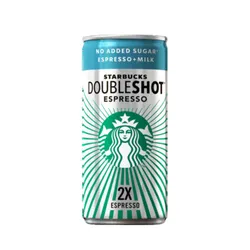 Starbucks Doubleshot No Added Sugar 200Ml