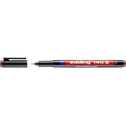 Edding Foliopis e-140 S  0,3mm, brązowy