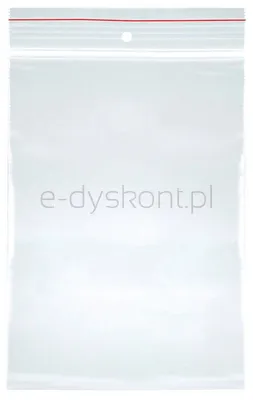 Office Products Torebka Strunowa Ldpe, 90X200Mm, 100Szt., Transparentna