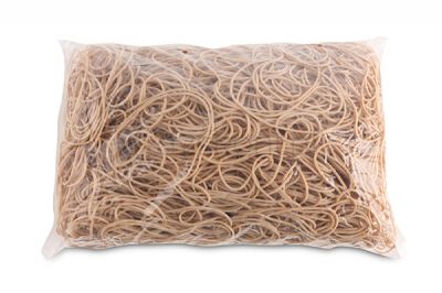 Office Products Gumki Recepturki średnica 80mm, 1,5x1,5mm, 60% kauczuku, 1000g, zgrzewka, naturalne