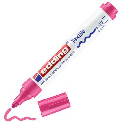 Edding Marker Tekstylny E-4500 2-3 Mm, Różowy Neonowy