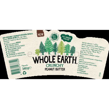 Whole Earth Krem Orzechowy Crunchy 340 g