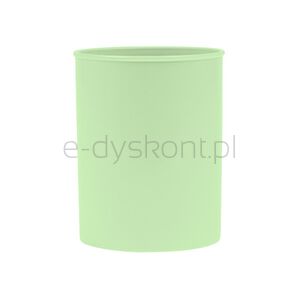 Pojemnik na długopisy DONAU LIFE, pastel, 95x75mm, okrągły, zielony