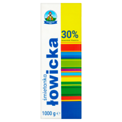 Łowicz Śmietanka Kremowa UHT30% 1000Ml 
