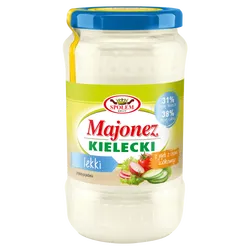 Majonez Kielecki Lekki Z Jajek Z Chowu Ściółkowego 310G