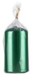 Donau HOME Świeca słupek Standard Lakier, 60x115mm, zielony metaliczny połysk - 2