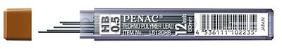 Grafity do ołówków Penac 0,5mm, HB
