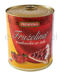 Prospona FruŻelina Truskawka W Żelu 3,2Kg