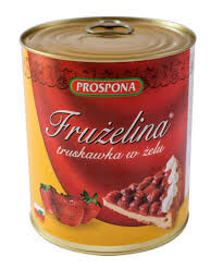 Prospona FruŻelina Truskawka W Żelu 3,2Kg