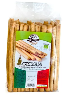 Grissini Z Oliwą Z Oliwek Bio 120 G