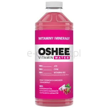 Oshee Vitamin Water Witaminy I Minerały 1,1L