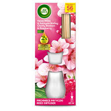 Air Wick Patyczki Zapachowe Kwiat Wiśni I Soczyste Maliny 42 Ml