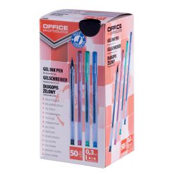 Office Products Długopis Żelowy Classic 0,5Mm, Czarny