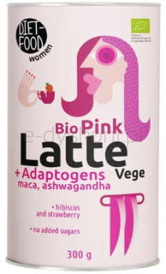 Diet Food Napój roślinny Vege Latte Pink BIO 300 g