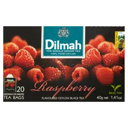 Dilmah Herbata Raspberry Flavoured Black Tea 20X2 G