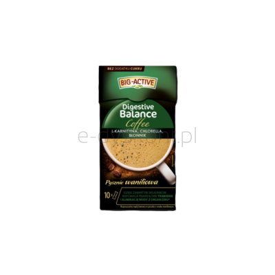 Big Active Rozpuszczalny Napój kawowy Digestive Balance 10 tb × 10 g