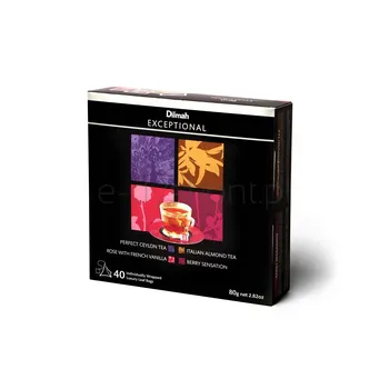 Dilmah Exceptional Variety Pack 40X2 G