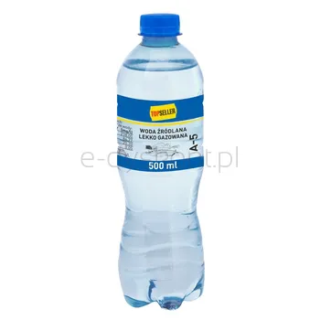 Topseller Woda Źródlana Lekko Gazowana 500 Ml