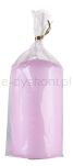 Donau HOME Świeca słupek Standard Lakier, 60x115mm, różowy perła mat - 2