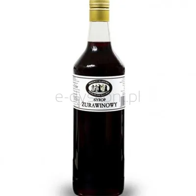 Żurawina Syrop Owocowy 1 L