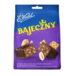 Wedel Bajeczny cukierki w czekoladzie deserowej 240g