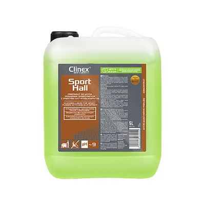 Clinex Preparat SportHall, myjąco-pielęgnujacy, do podłóg, 5l