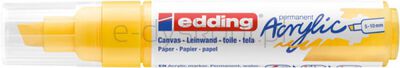 Marker akrylowy e-5000 EDDING, 5-10 mm, matowa żółć