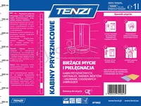 Środek do czyszczenia kabin prysznicowych TENZI, 1l - 2
