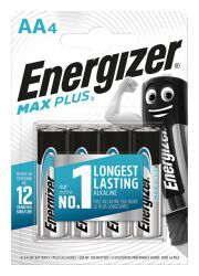 Energizer Bateria Max Plus, AA, LR6, 1,5V, 4szt.