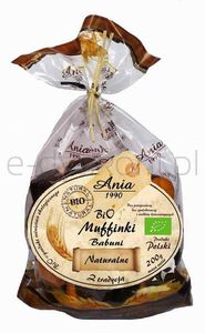 Muffinki babuni naturalne BIO 200 g