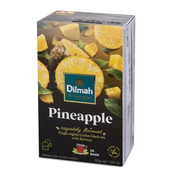 Dilmah Herbata Pineapple Flavoured Ceylon Black Tea 20x1,5 g