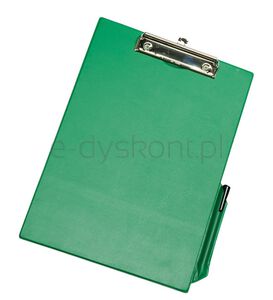 Q-Connect Clipboard deska, z klipsem, PVC, A4 zielony