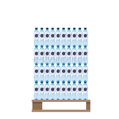 Woda Mineralna Aqua Polonia, Gazowana, 0,5L Półpaleta 720 sztuk