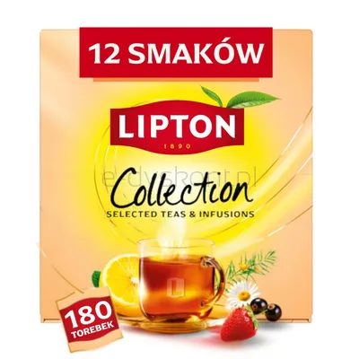 Lipton Herbata Variety Pack, zestaw, 180 kopert