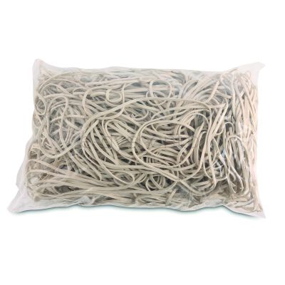Office Products Gumki Recepturki Średnica 140Mm, 1,5X4Mm, 60% Kauczuku, 1000G, Zgrzewka, Białe
