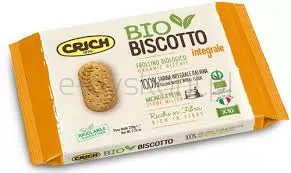 Crich Ciasteczka Pszenne Pełnoziarniste Bio 220 G