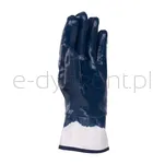 Donau Rękawice Safety Nitrile 03, Kat. Ii, Rozm. 9, Granatowe - 3