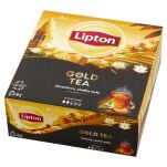 Lipton Herbata Gold Czarna 92 Torebki(data przydatności 31.10.2026) - 2